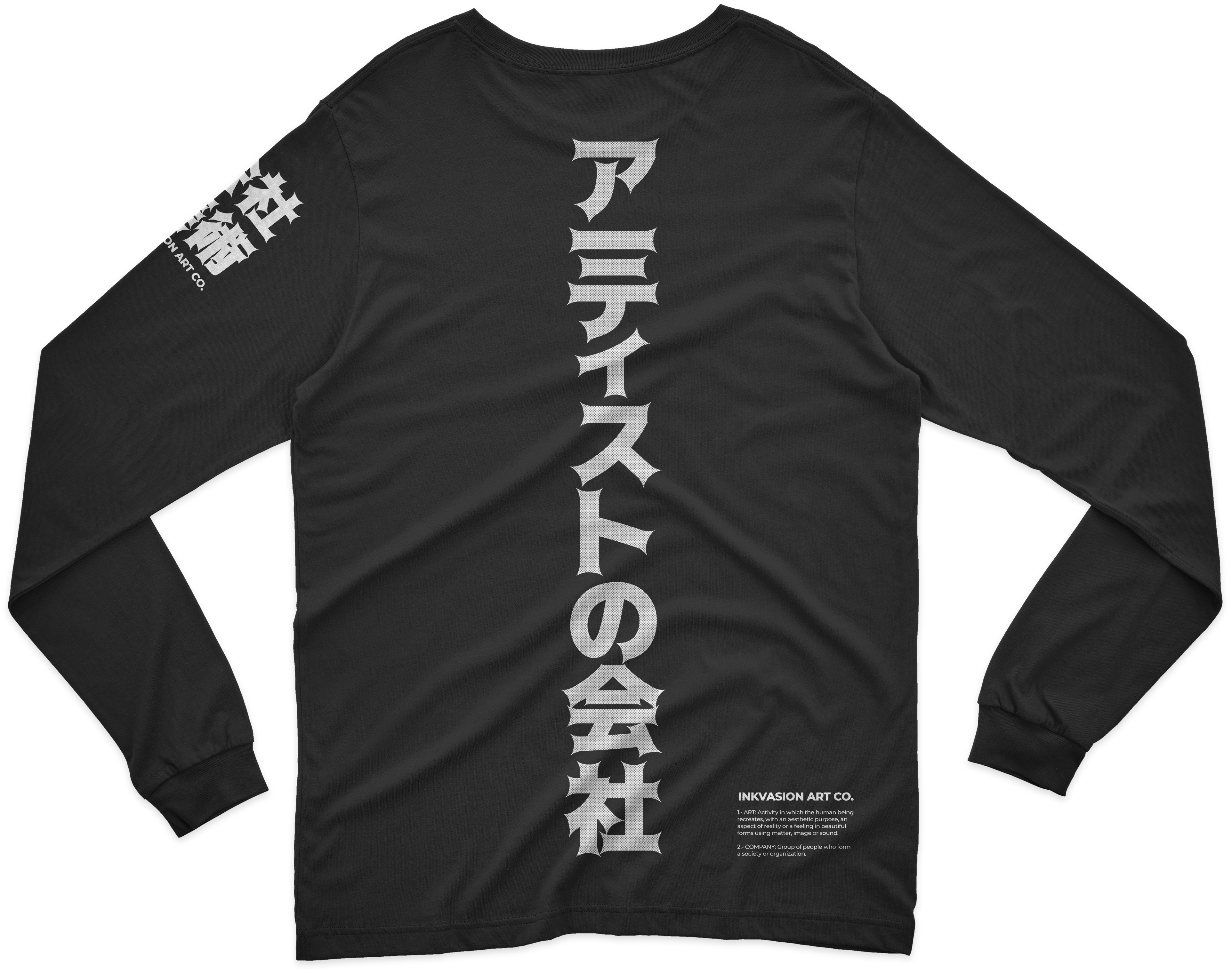 POLERA MANGA LARGA INKVASION ART CO. JAPÓN