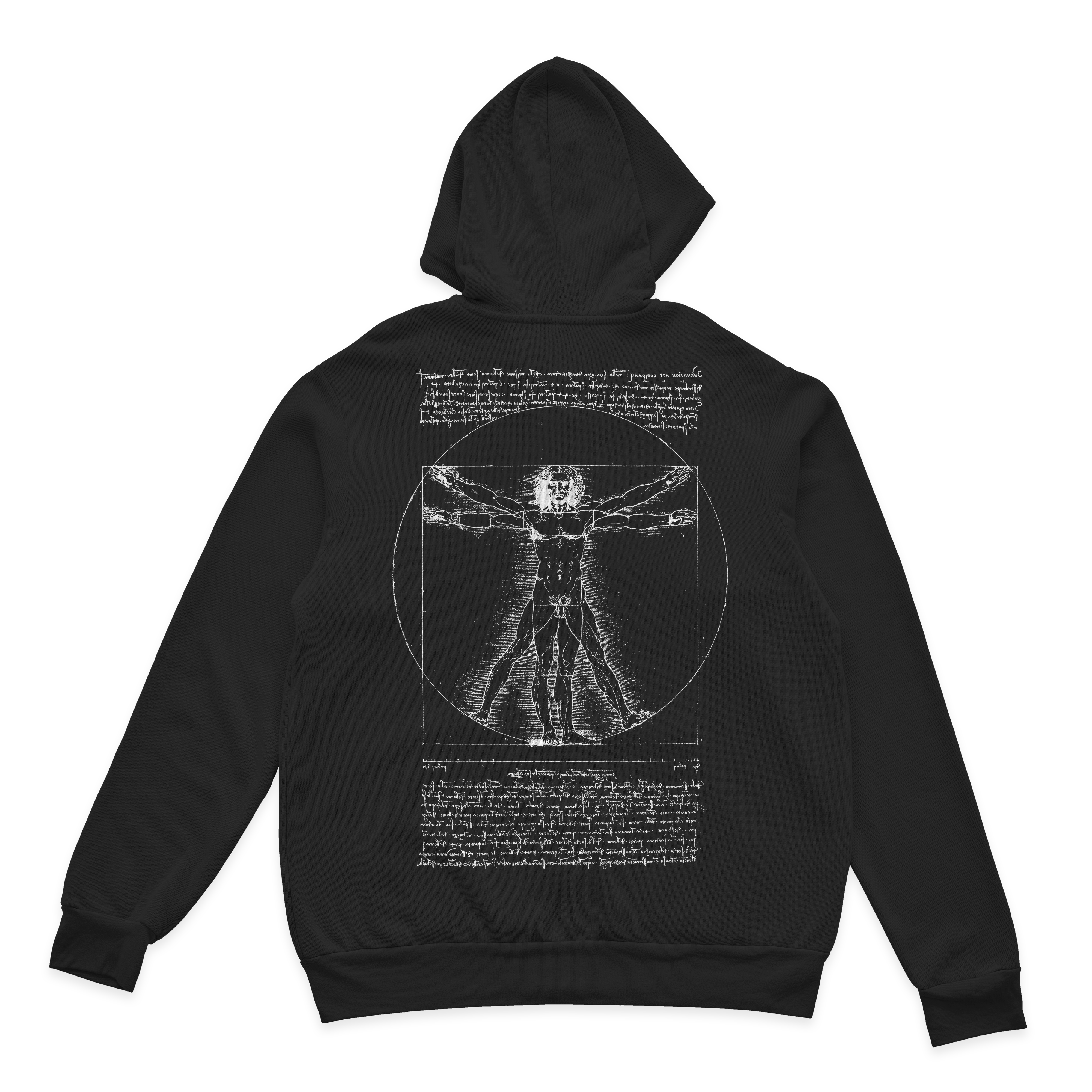 HOODIE NEGRA DA VINCI