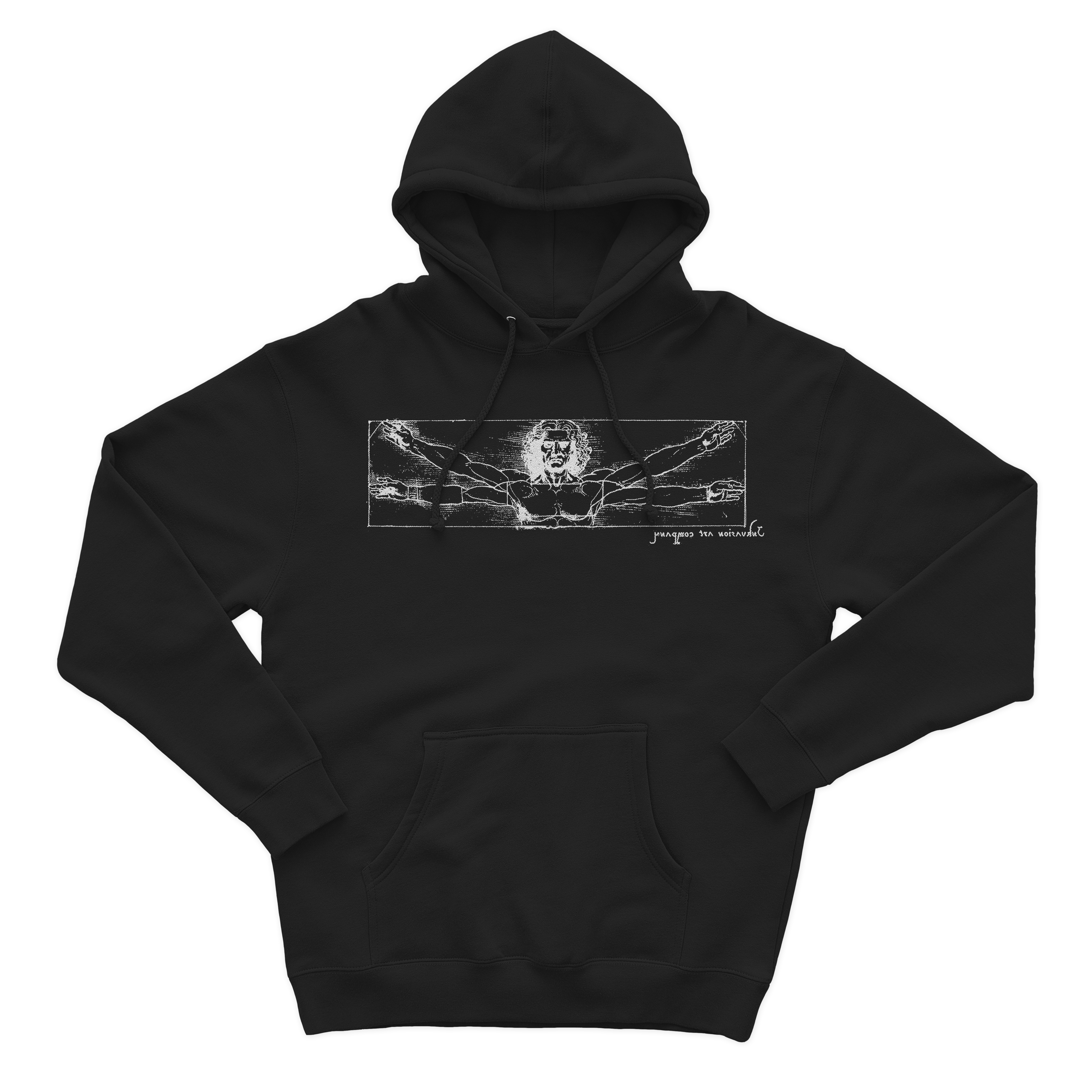 HOODIE NEGRA DA VINCI