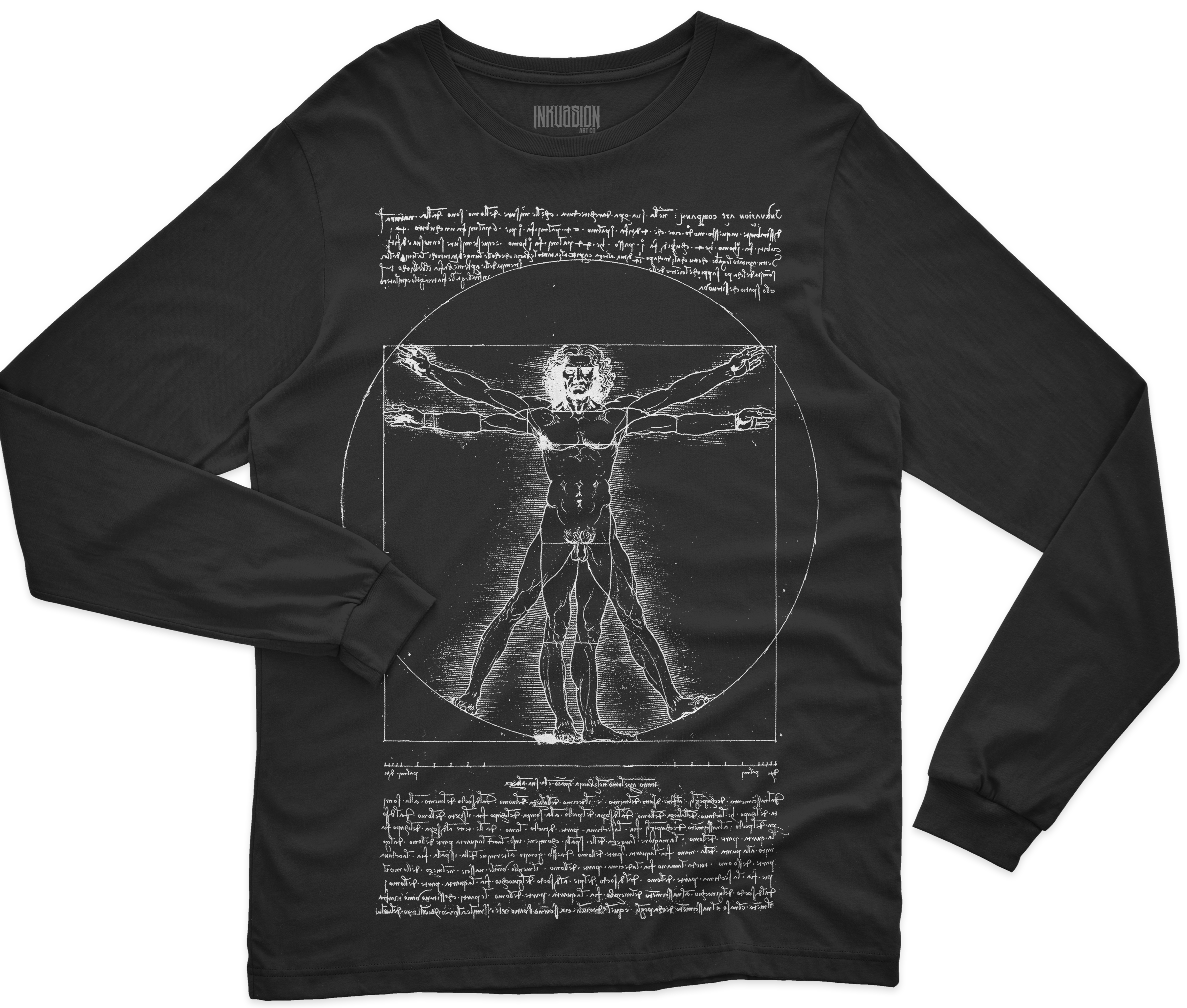 POLERA MANGA LARGA NEGRA DA VINCI