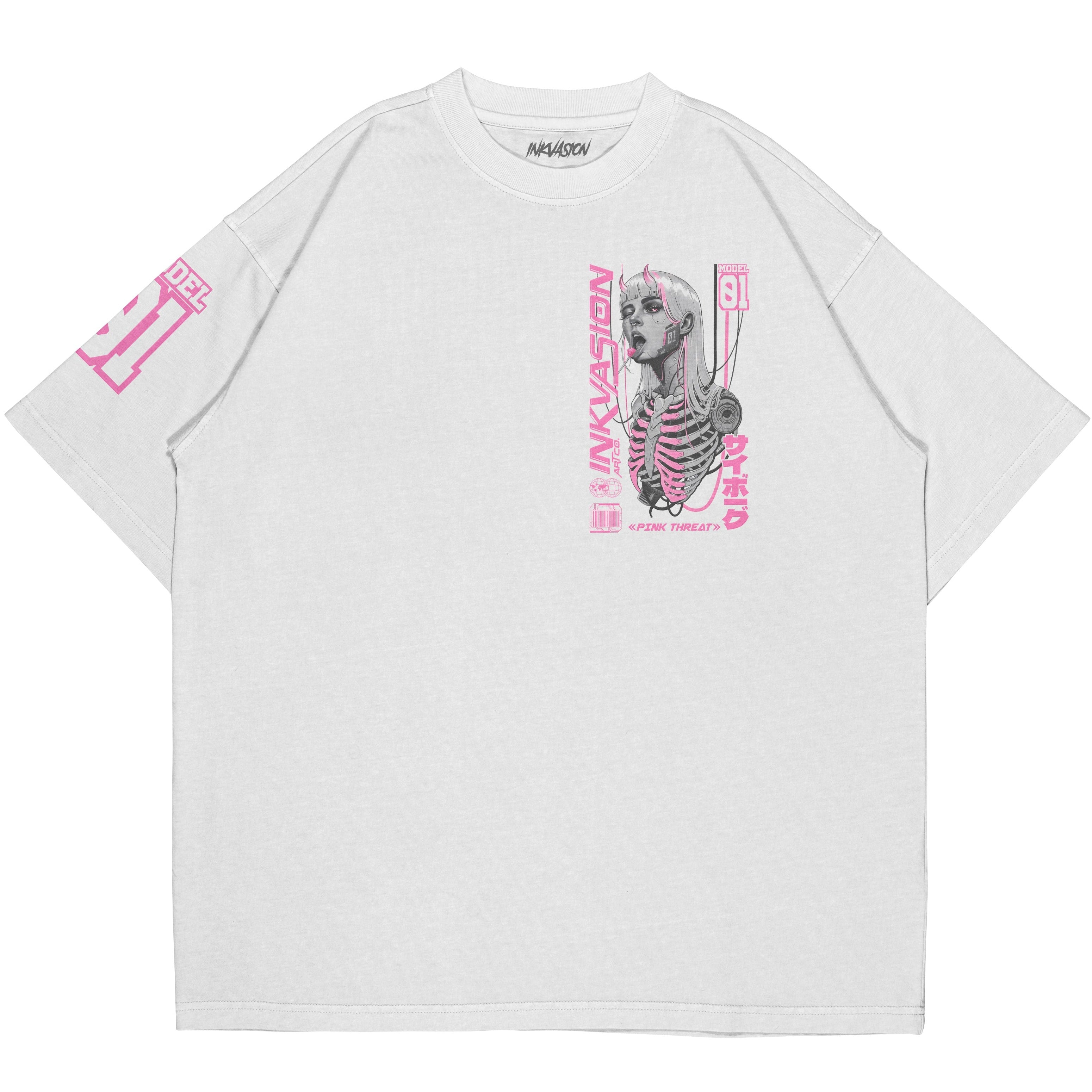 POLERA PINK THREAT